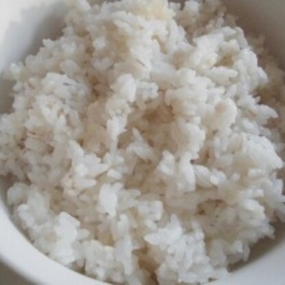 もち米が入ると、もっちりご飯になりますね～♪
美味しく頂きました(*´˘`*)♡